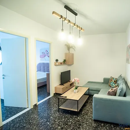 Explore Greece From Apartment With Private Garden Chalkís Exterior foto