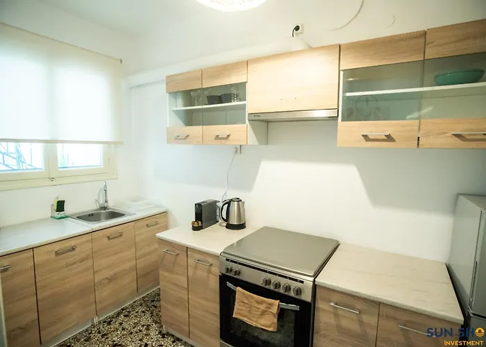 Explore Greece From Apartment With Private Garden